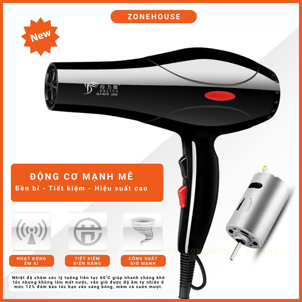 Mã BMLT35 giảm đến 35K Máy sấy tóc hai chiều DELIYA 8020 Đen công suất lớn 2200W Tặng kèm bộ bấm 7 món BH 12 tháng Shopee Việt Nam #34 Mã BMLT35 giảm đến 35K Máy sấy tóc hai chiều DELIYA 8020 Đen công suất lớn 2200W Tặng kèm bộ bấm 7 món BH 12 tháng Shopee Việt Nam